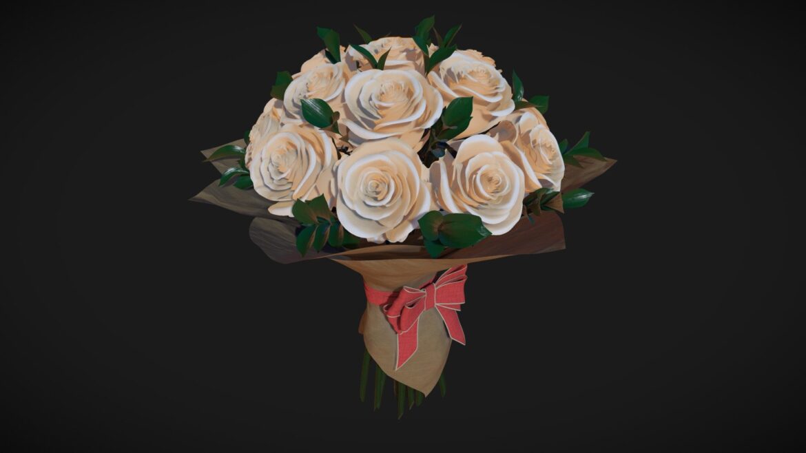 bouquet 3d model