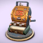 Cash Register Stylized