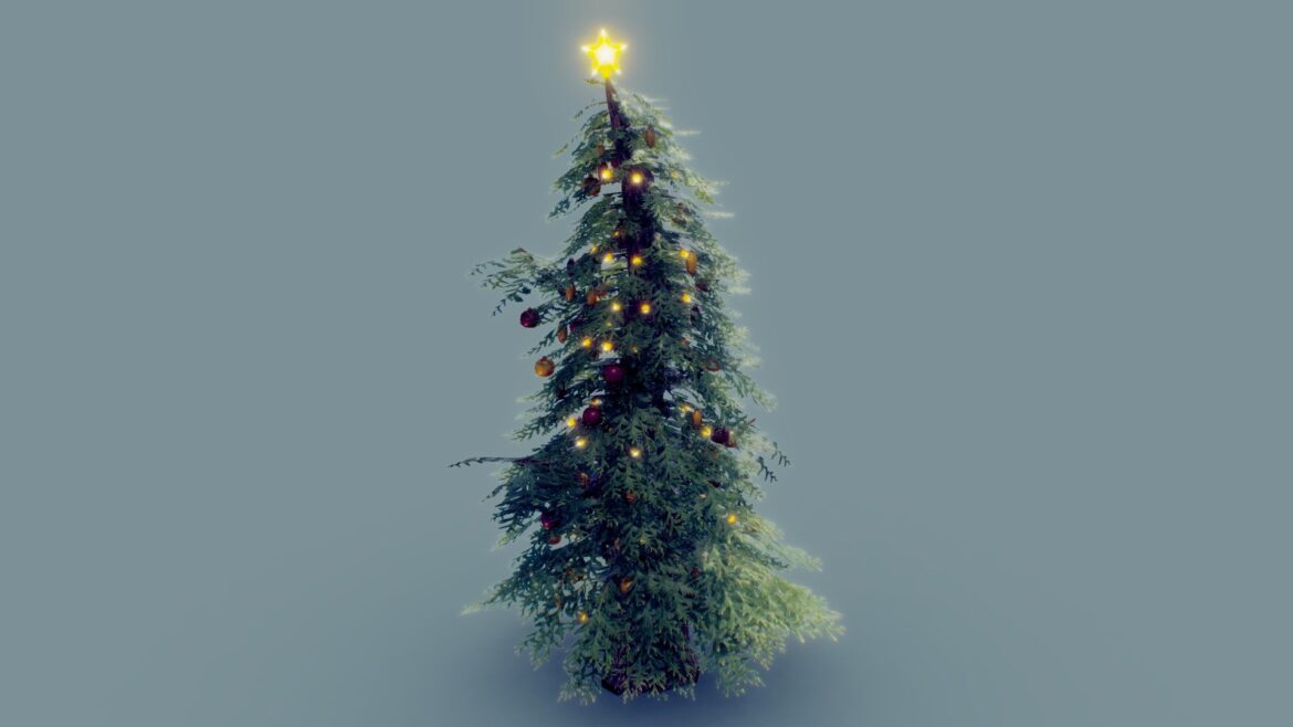 christmas tree 3d model