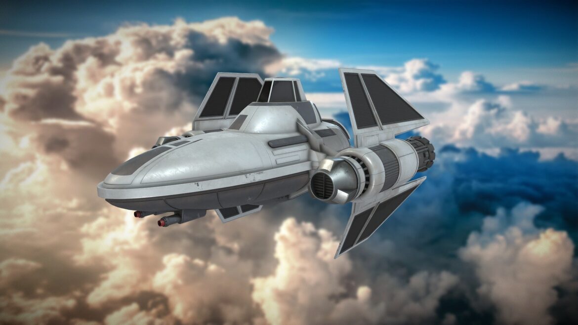 cloud tie 3d model