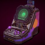 Cyberpunk Arcade Unit