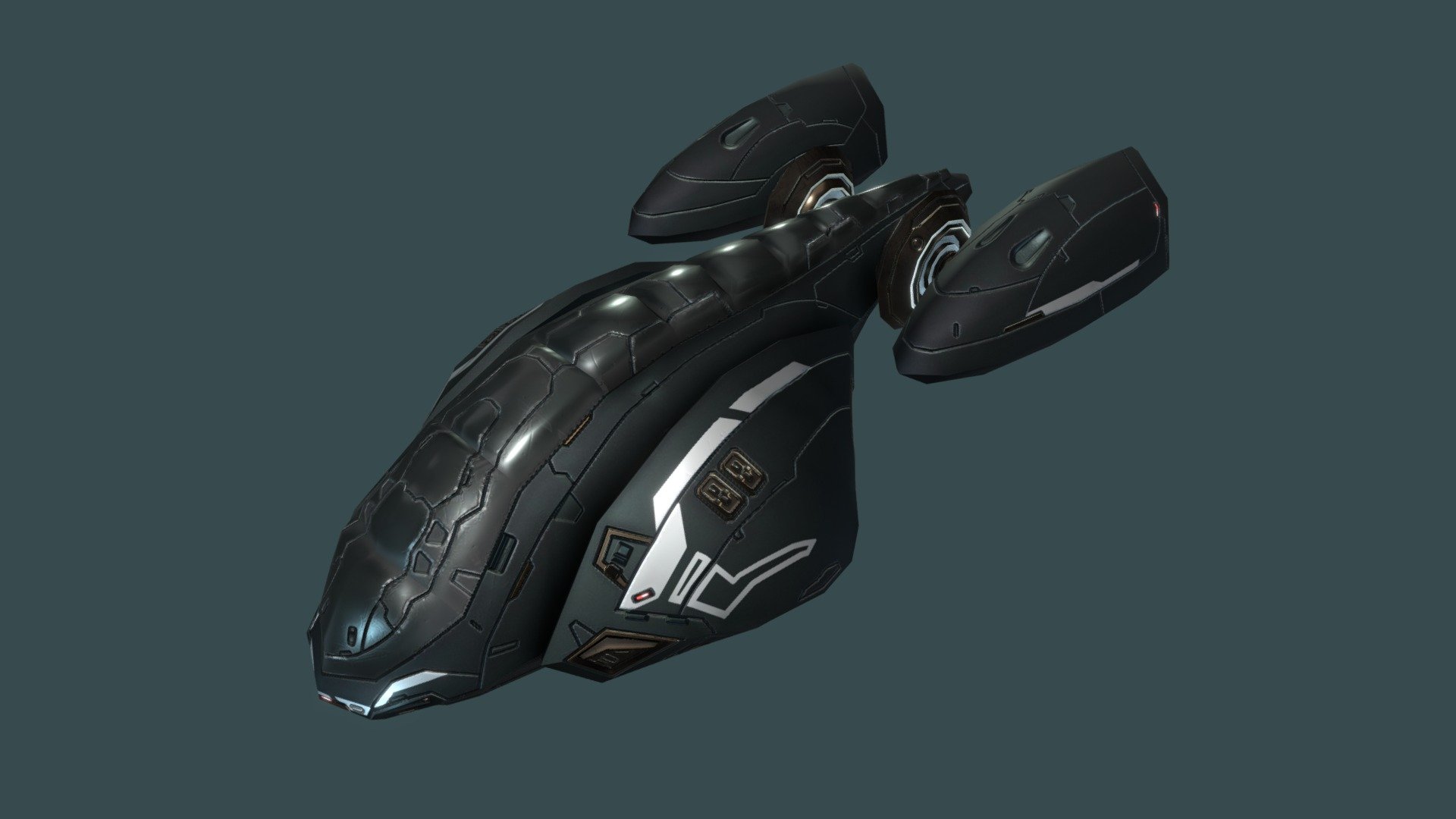 Endymion Fighter – Black