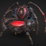 Fantasy Throne 9 game ready 3d model