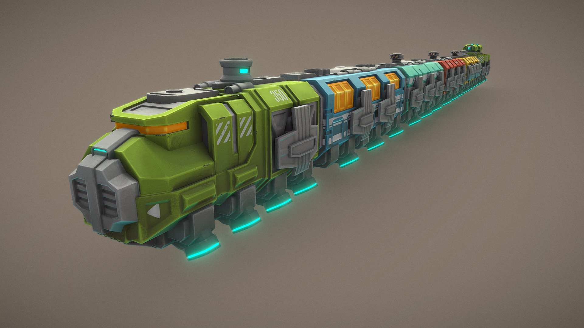 Frontier Express – hovering train