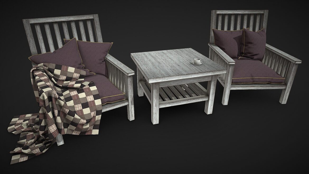 furniture group 3d model