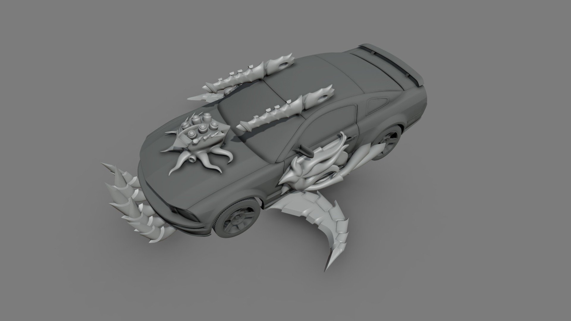 Gasland bits 4 – cthulhu themed parts