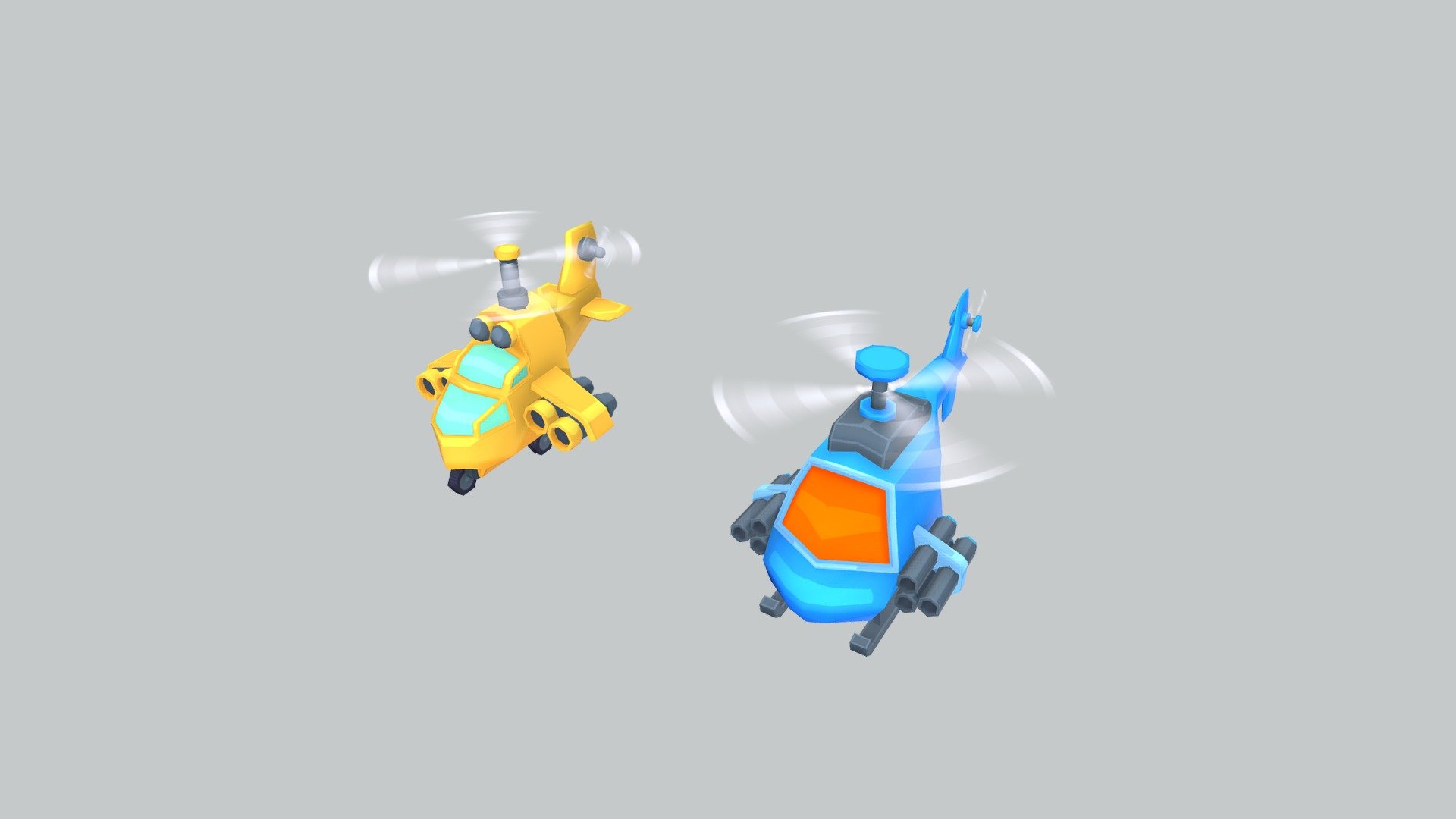 Air vehicles set – planes – helicopter