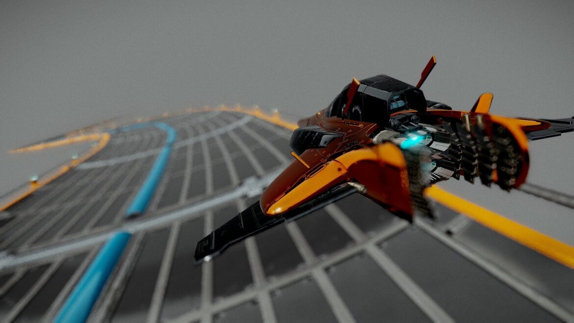 hiper speed racer 3d model