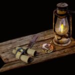 Lantern Set – Swamp Diorama