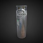 Large Liquid Nitrogen Tank