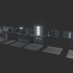 Light Cruiser Style Corridor Parts.