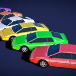 Low-Poly Lotus Esprit S1