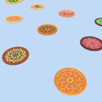 low poly modular pizza combo pack 3d model