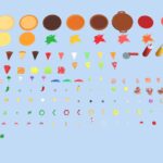 Low Poly Modular Pizza Ingredients Pack