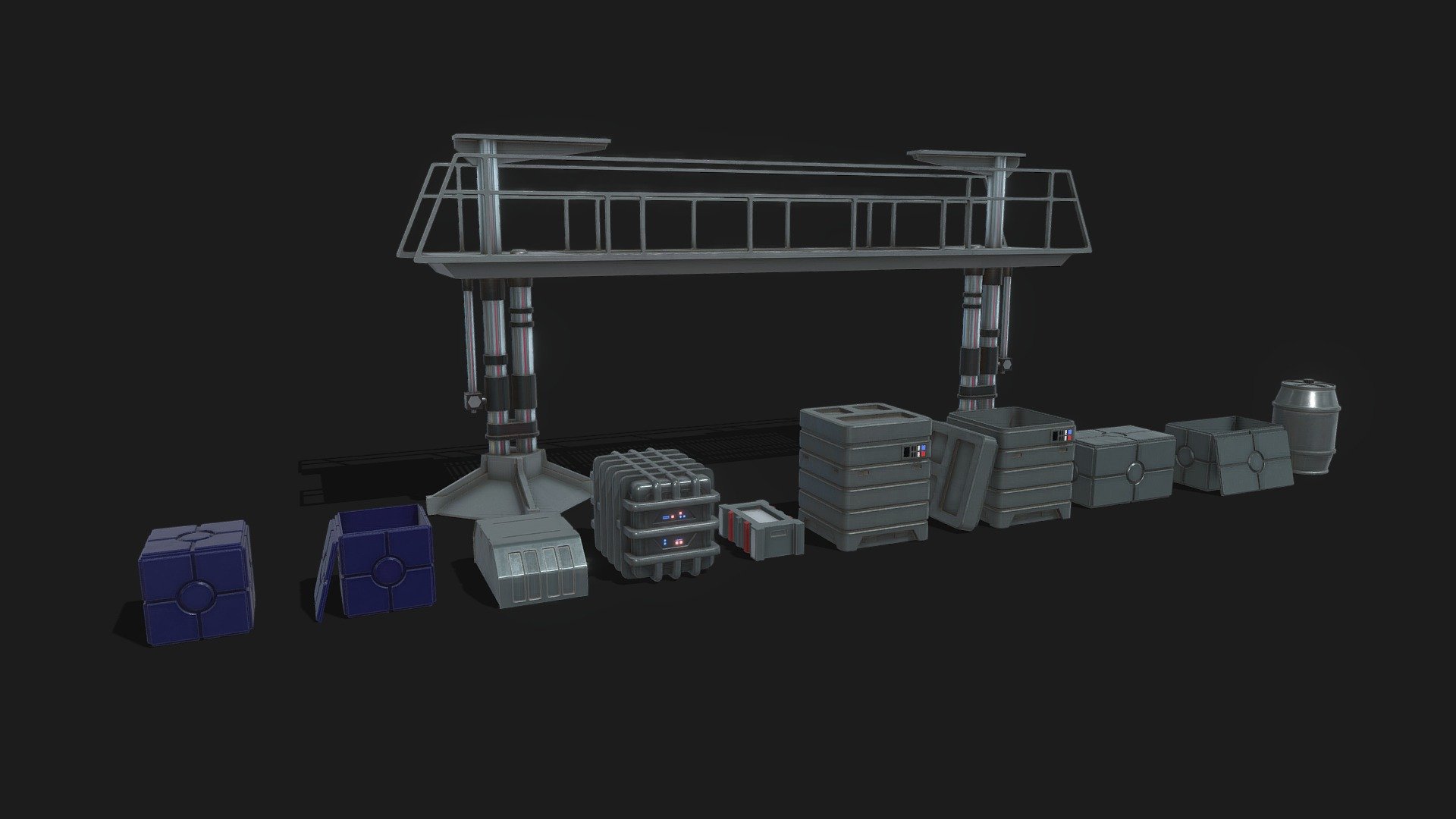 Maintenance Ladder Update and Crates