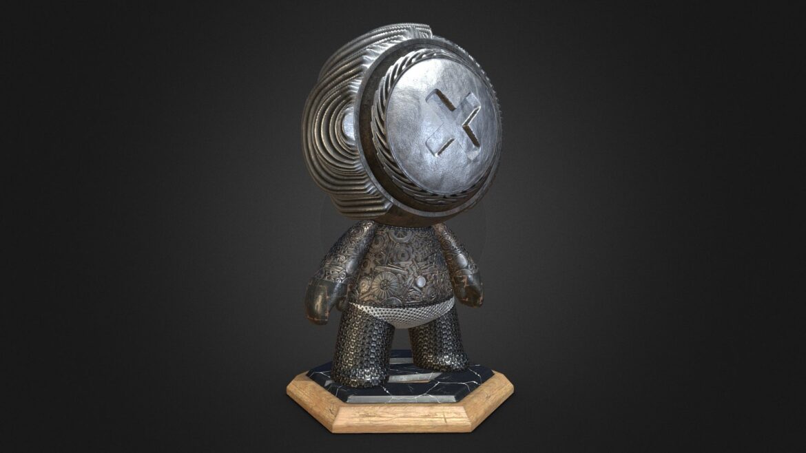 meet mat 2 metal mat 3d model