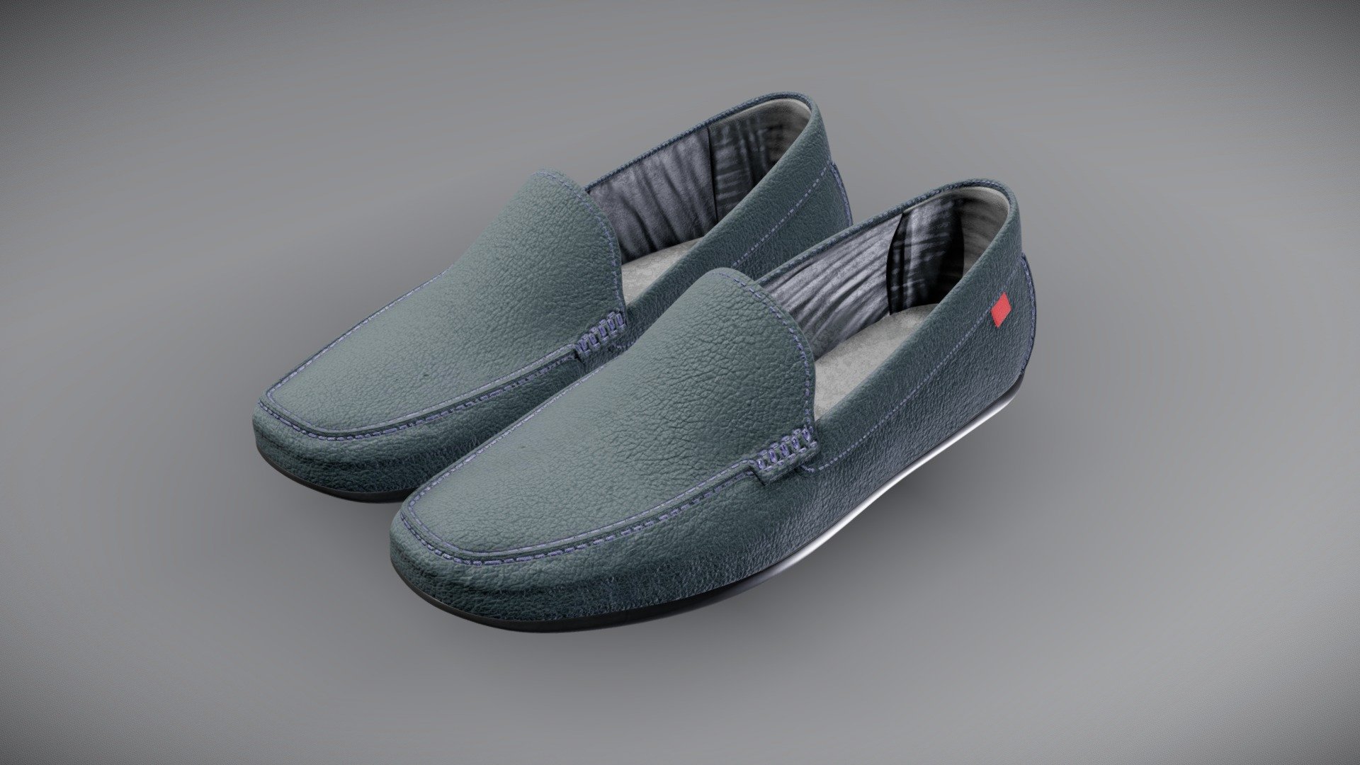 Men’s Broadway Slip On Shoe (Navy Italo Grainy)
