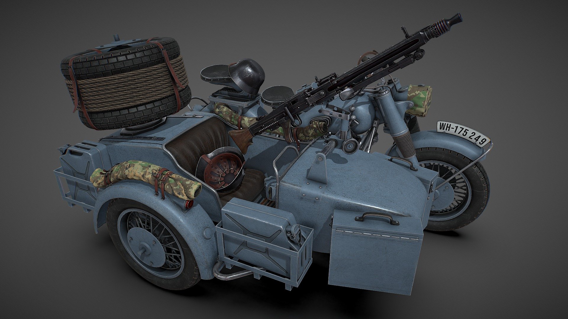Military Motorcycle