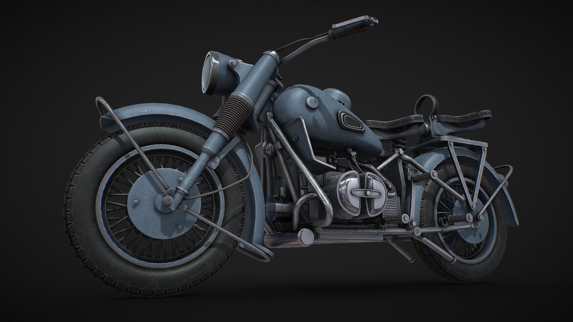 motorcycle 3d model