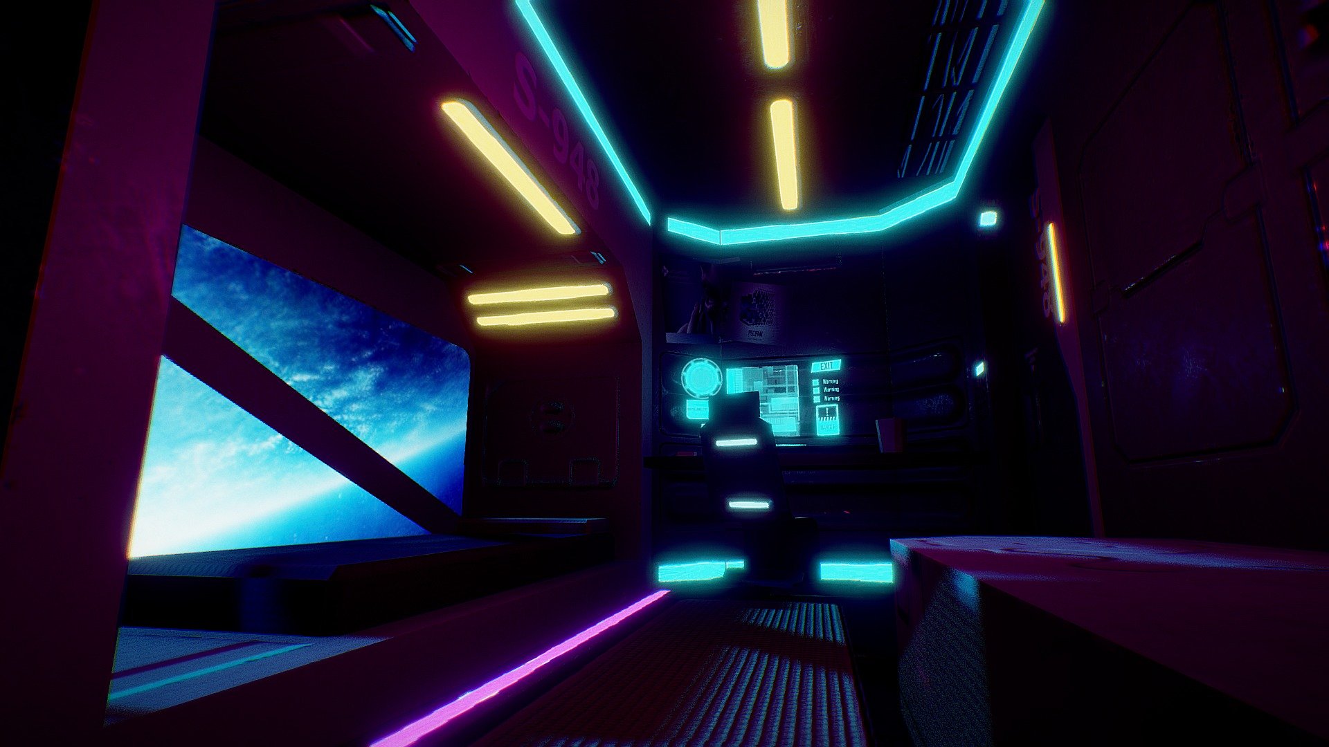 Neontech level room – #utopialpchallenge