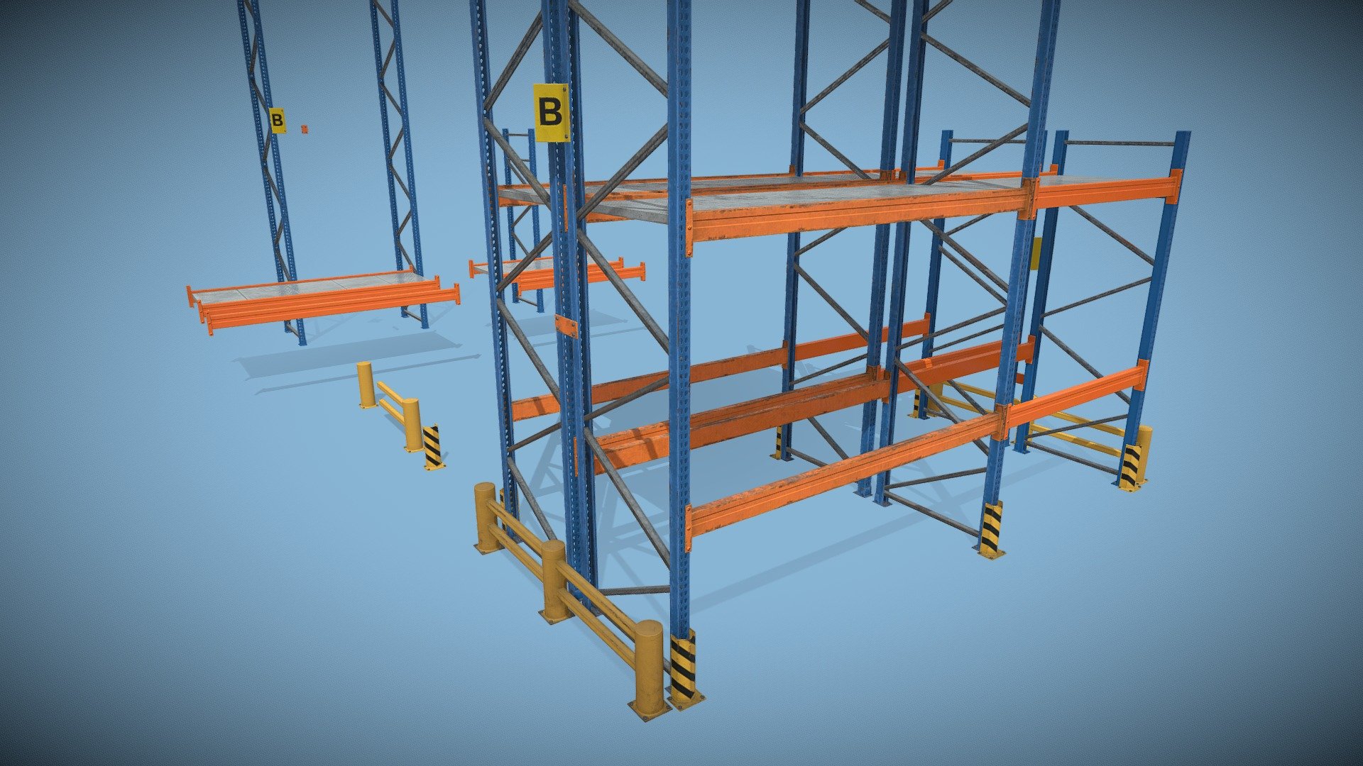 Pallet Racking System – Modular Assets