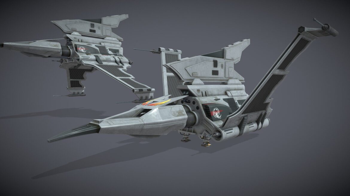 phoenix custom shuttle 3d model