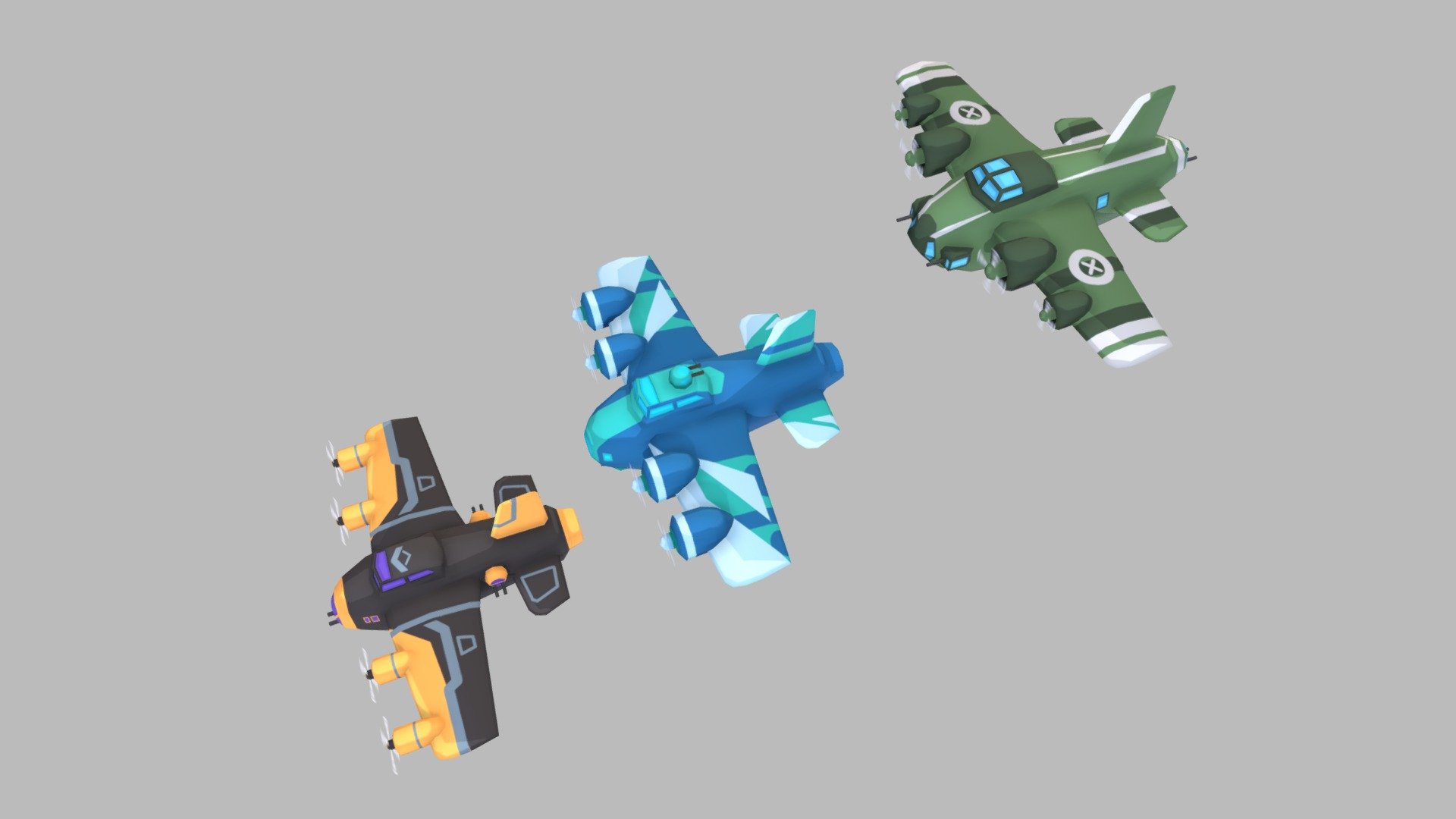 Player Planes Variation 8