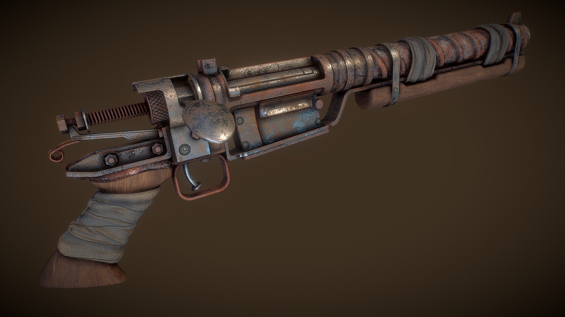 Post-apocalyptic Bolt-Action SBR