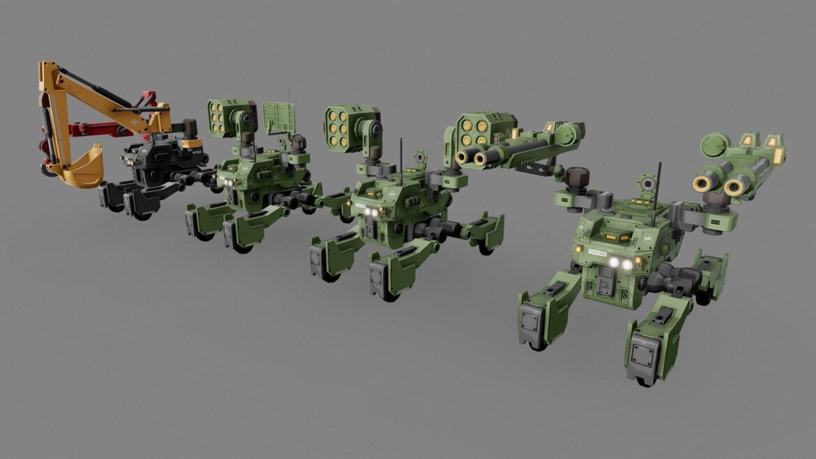 r1 display set 3d model