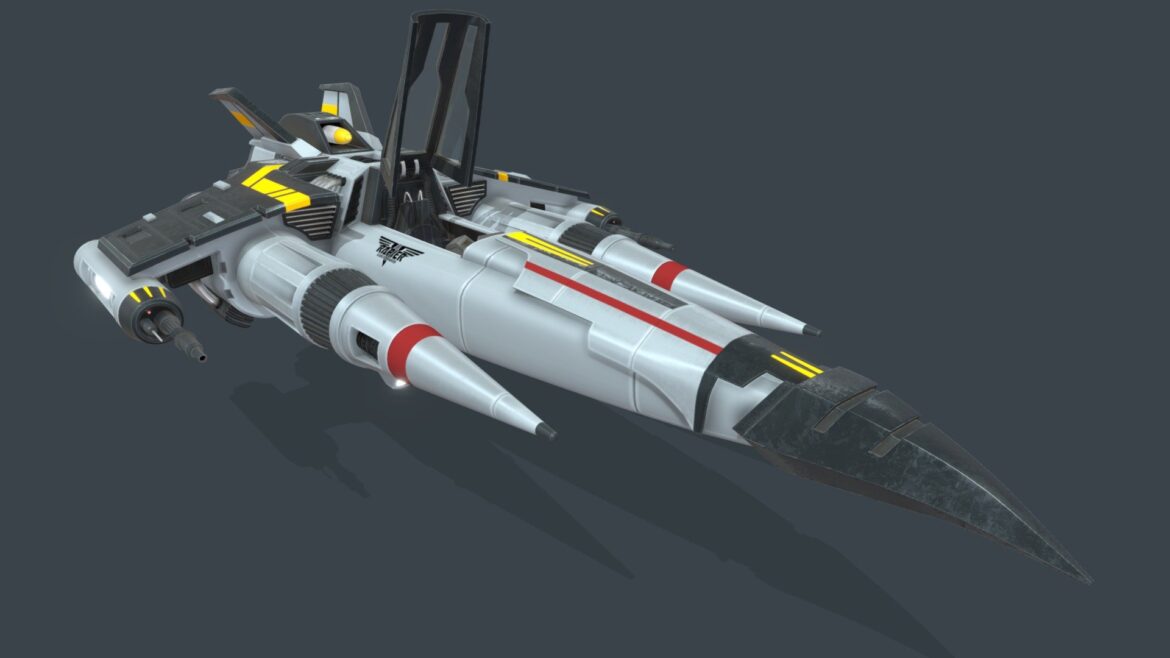 rapier class fighter 3d model