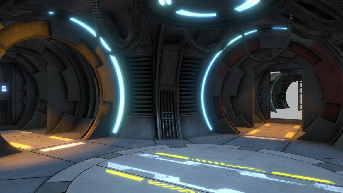 sci fi asset pack 7 3d model