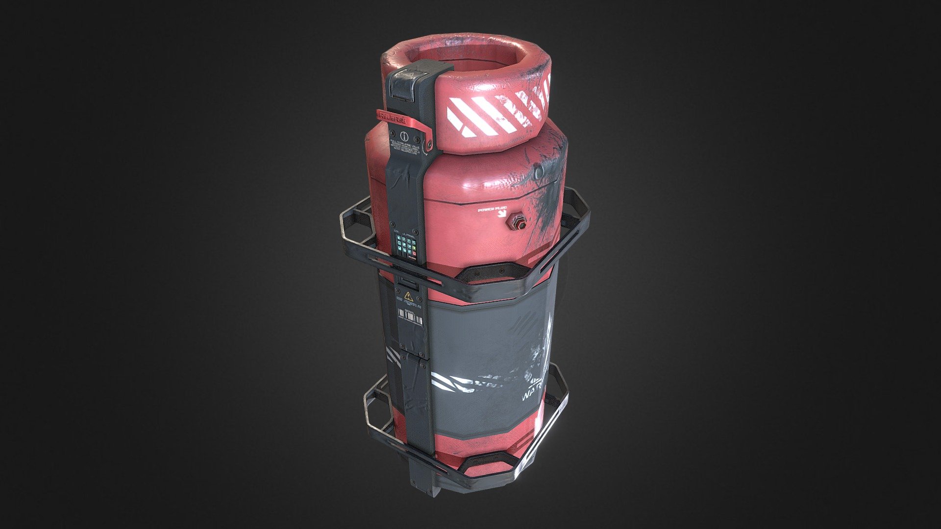 Sci-fi Gas Container
