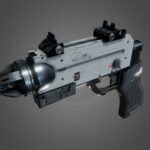Sci-Fi Laser Pistol – Animated