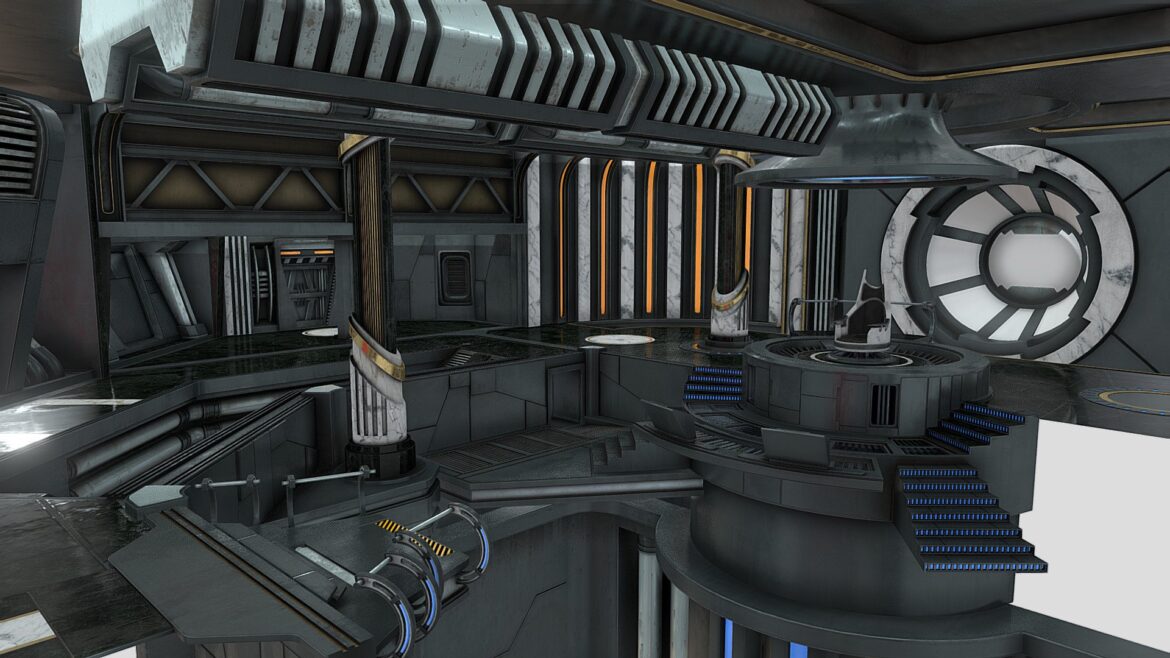 scifi asset pack 13 3d model