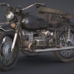 Sidecar Motorbike