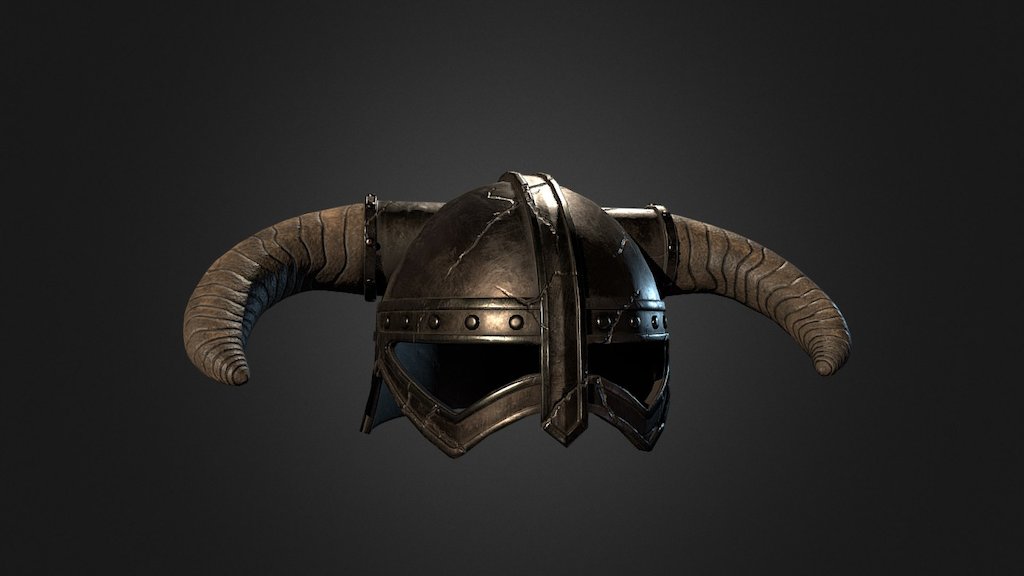 Skyrim Iron Helmet (Fan Art)