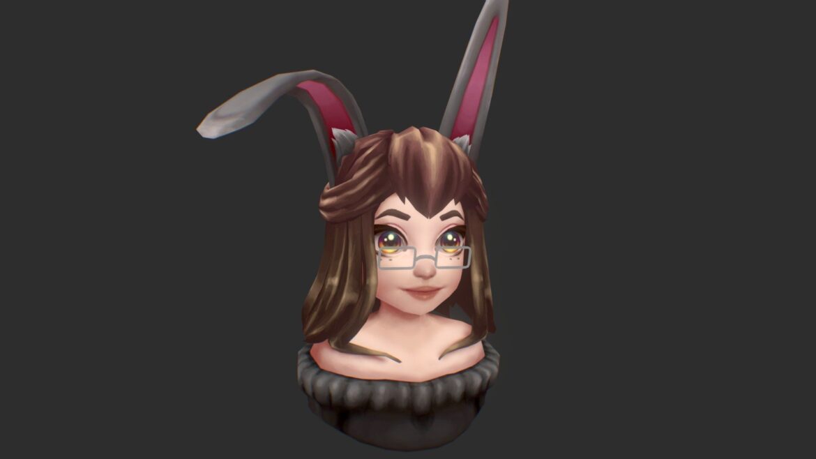so its bunny huh avatarchallenge 3d model