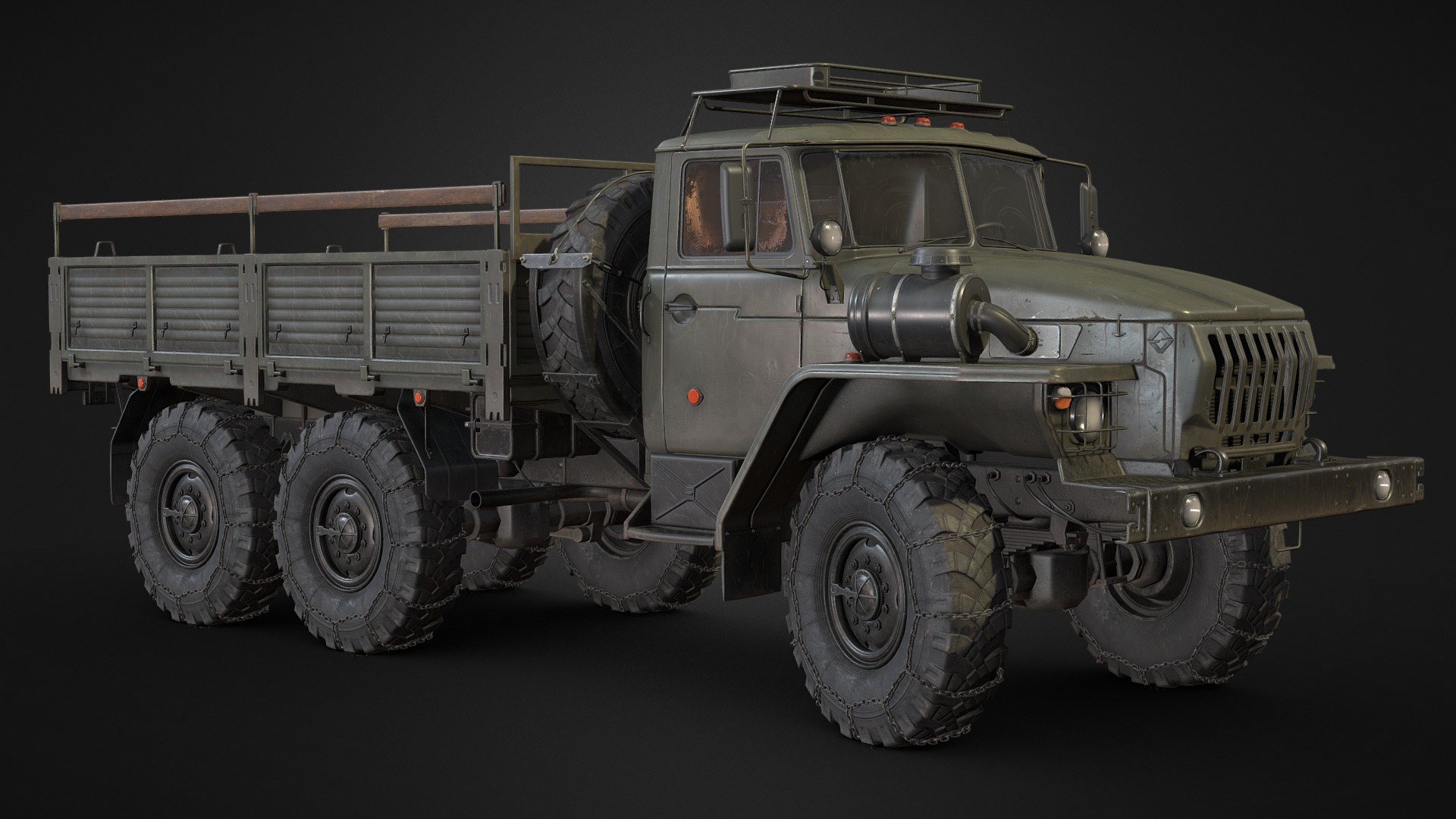 Soviet Truck Ural 4320