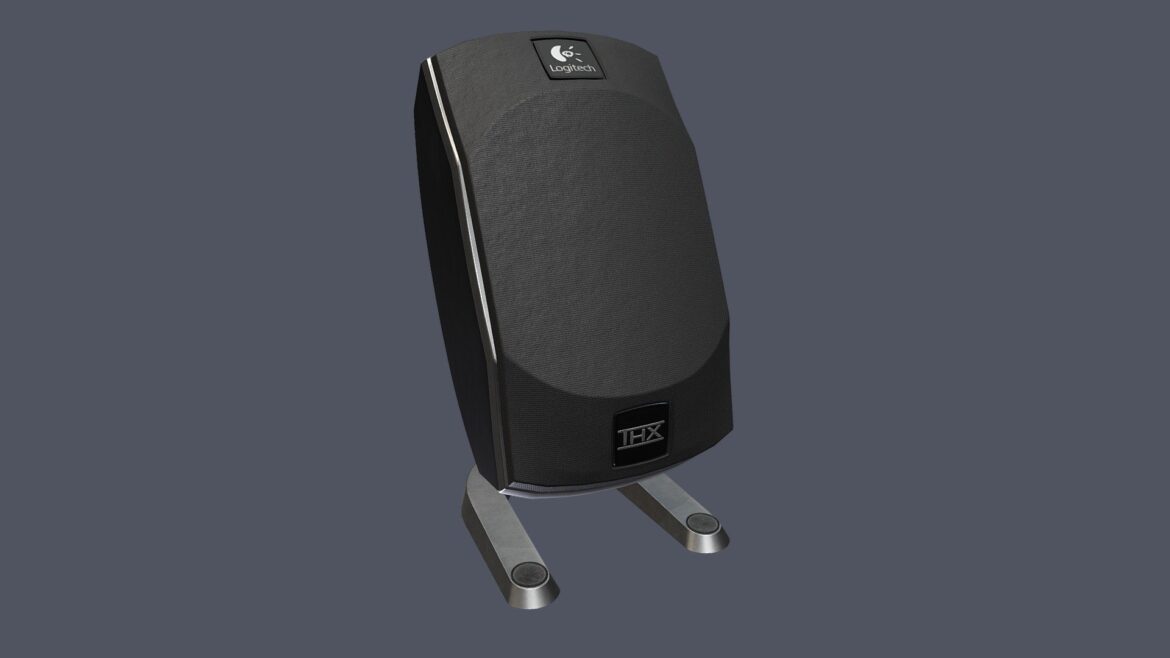 speaker 001 3d model