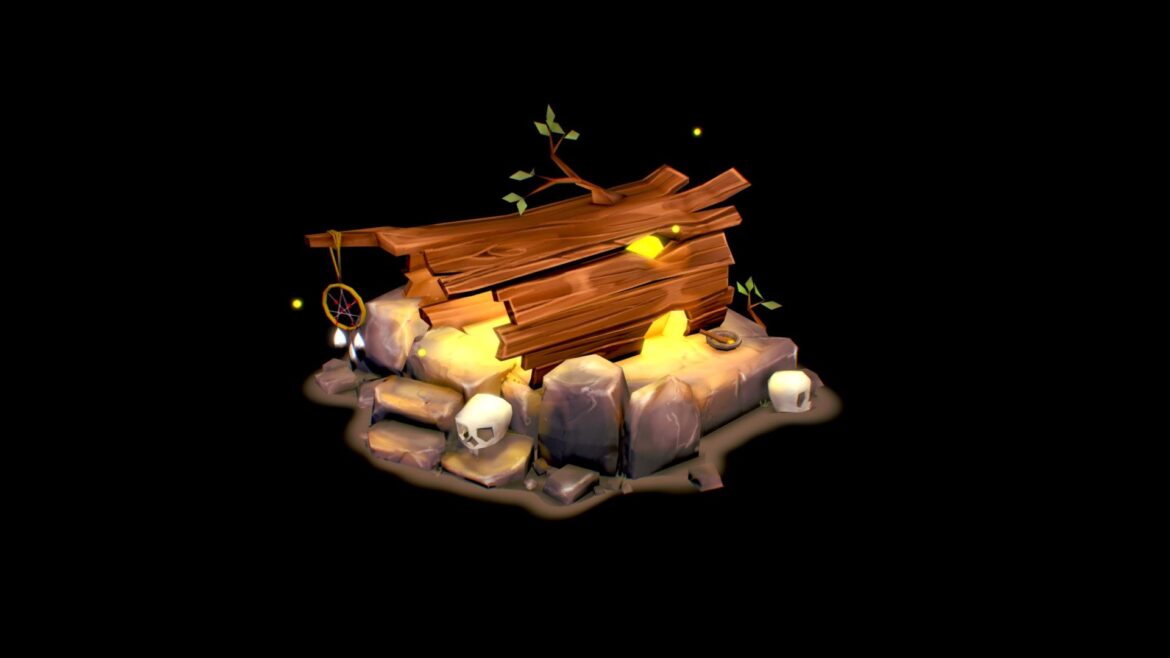 stump house 3d model