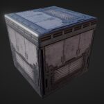 Substance – procedural Sci-fi interior wall