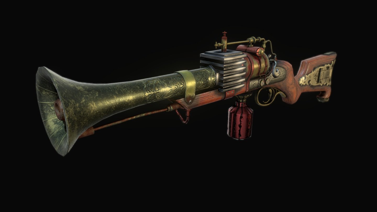 The Annihilator MK. II Steampunk Disruptor