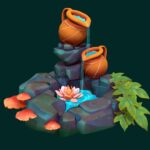 The Spring in the forest