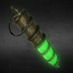 Uranium glass Talisman
