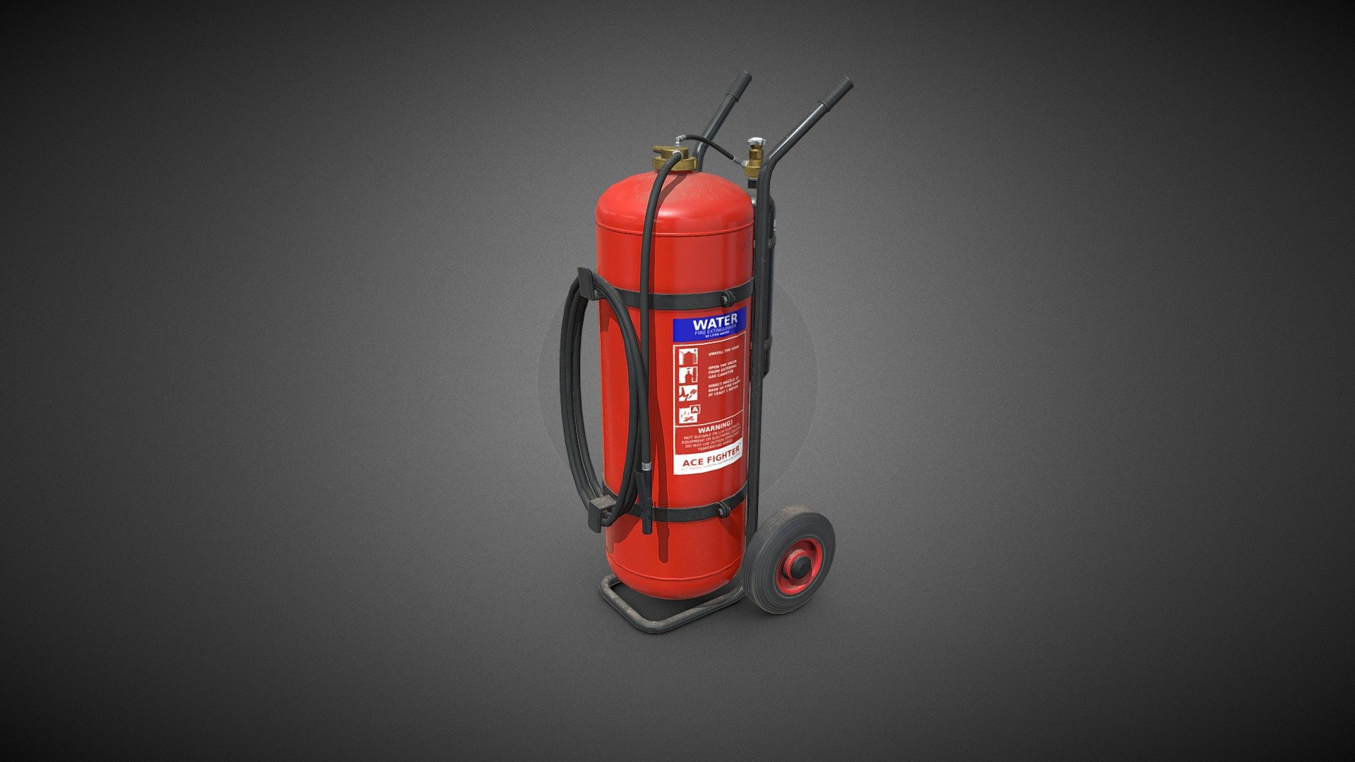 Wheeled Fire Extinguisher