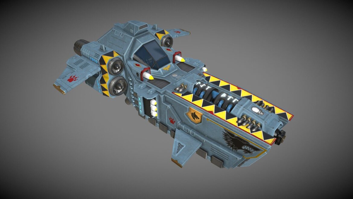 wolf lord transport 3d model