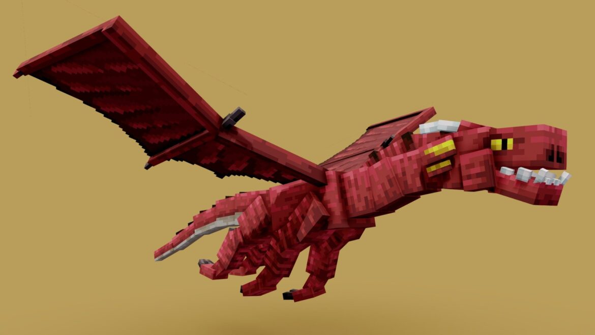 12 dragon 3d model