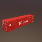 40ft Shipping Container – K Line