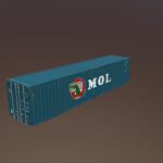 40ft Shipping Container – MOL