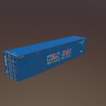 40ft Shipping Container – Wan Hai